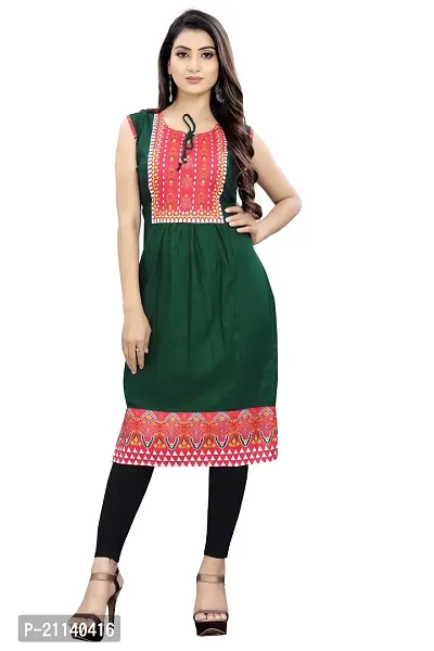 Stylish Cotton Self Design Kurta for Women