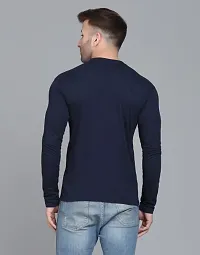 Round Neck Full Sleeves Plain T-Shirt-thumb1