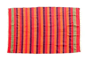 Solapuri Cotton Carpet Galicha Rug Dari Satranji Multicolour 86 inch x 55 inch-thumb2