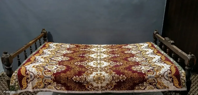 Multicoloured Solapur Chaddar Cotton Single Blanket-thumb5