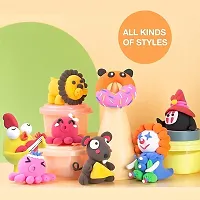 Kids Clay Nature Color Diy Air Dry Clay With Tools Toy For Kids 6 Pcs-thumb2