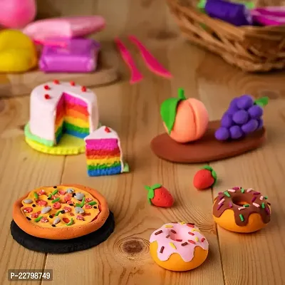 Diy Colourful Non Toxic Modeling Air Dry Bouncing Clay With Tools 12 Pcs-thumb4