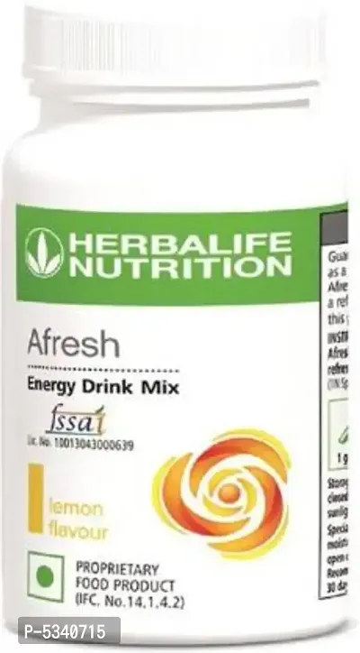 HERBALIFE Nutrition Afresh Energy Drink Mix Protein Blends  (50 g, Lemon)-thumb1