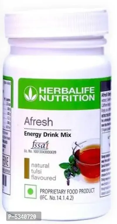 HERBALIFE Afresh Energy Drink Mix - Tulsi Flavor Energy Drink  (50 g, Tulsi Flavored)