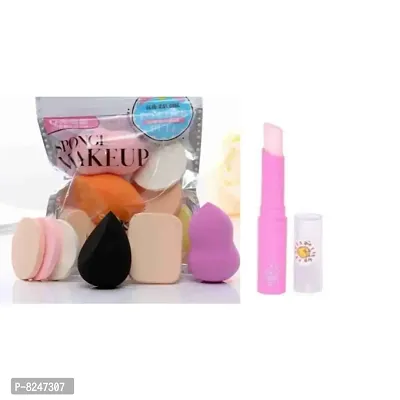 puff family pack with lip magic balm multicolor