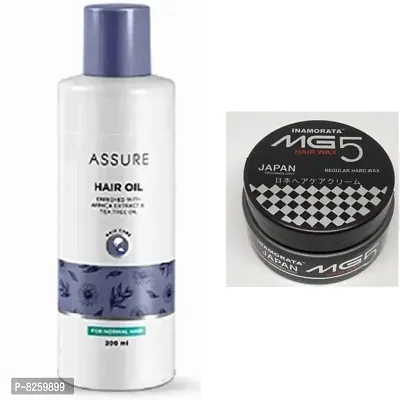 assure hair oil with hair gel mg5 combo pack-thumb0