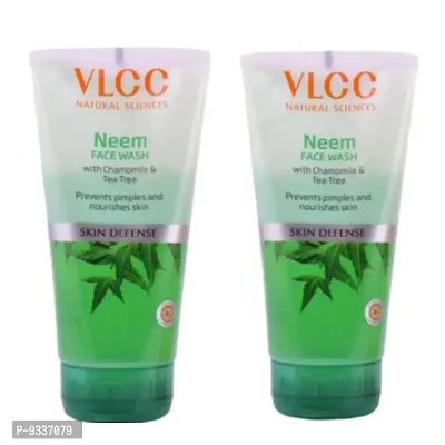 VLCC natural science neem face wash 150ml neem pack of 2 neem combo