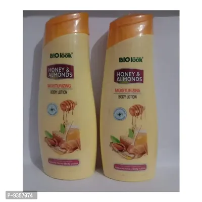 Bio look honey  almond flavour body lotion pack of 2 each 300gm