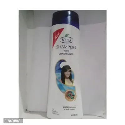 Veda shampoo plus conditioner with pro vitamin  milk protein 400ml