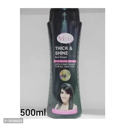 Veda thick  shine black shampoo