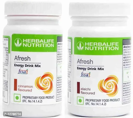 herbalife afresh energy drink cinnamon flavour with elaichi flavour combo pack