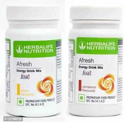 herbalife afresh energy drink cinnamon flavour with lemon flavour combo pack