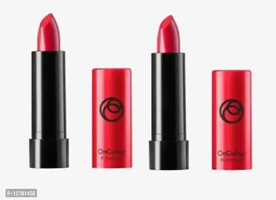 Oriflame Sweden OnColour Lipsticks pack of 2