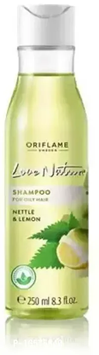 Oriflame love nature shampoo for oily hair with nettle and lemon  (250 ml)