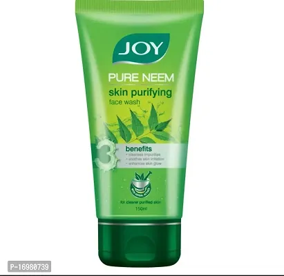 Joy pure neem skin purifying face wash 150 ml-thumb0