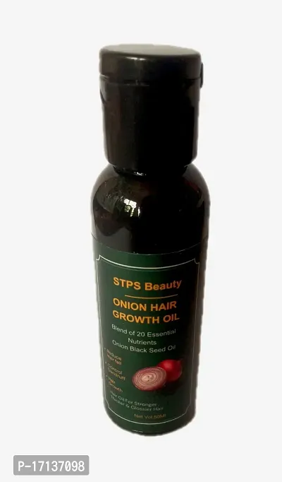STPS Beauty onion herbal hair oil pack of 1 (50ml )