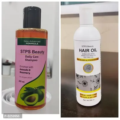 assure hair shampoo with hair oil combo pack-thumb0