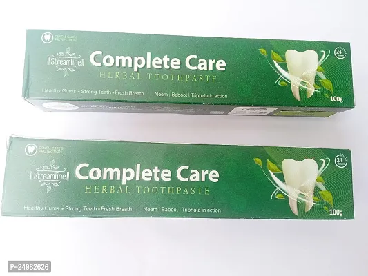 Complete care herbal toothpaste pack of 2 each 100gm-thumb0