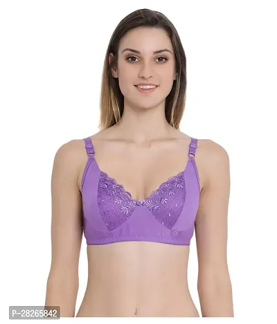 Net Non Padded Bras for Women - Pack of 3-thumb2