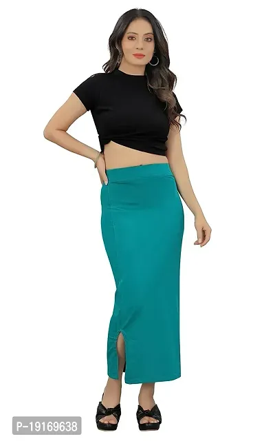 Buy Shapewear for Saree Indian Saree Petticoat Fishcut Long Skirt Cotton  Lycra Petticoat Saree Undergarment Women's Saree Foundation Wear Online in  India 