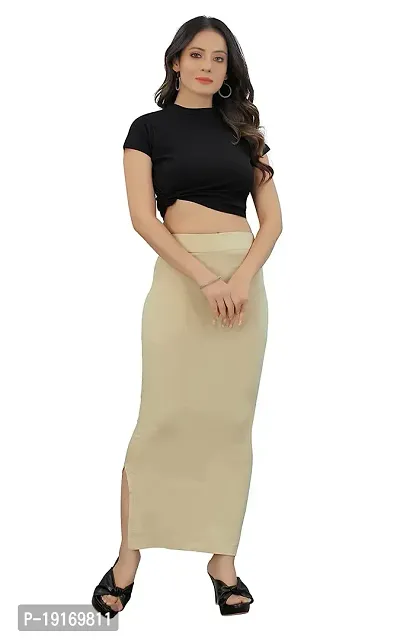 Buy KALIKA Fashion Women's Lycra Cotton Saree Shapewear Petticoat  Stretchable Thigh Hip Shaper Saree Silhouette Shapewear for Women Online In  India At Discounted Prices