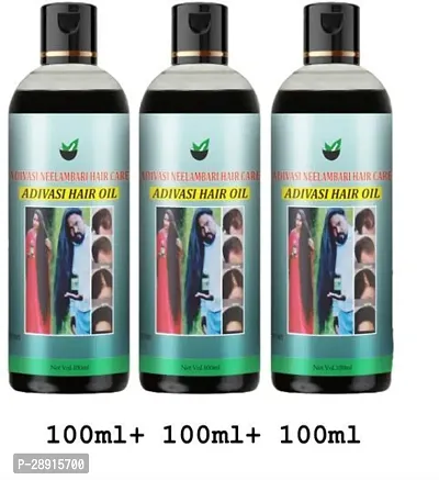 Classic Adivasi Hair Growth Oil Sb-Tp Hair Oil 300 Ml Pack Of 3-thumb0