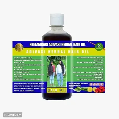 Classic Adivasi Herbal Hair Oil For Hair Regrowth, Hair Fall Control Oil 500 Ml Hair Oil