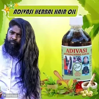 Classic Adivasi Kalkin,Bhringraj,Amla,Neelgiri,Kaduputhi Herbal Hair Oil240Ml Hair Oil 240 Ml-thumb0