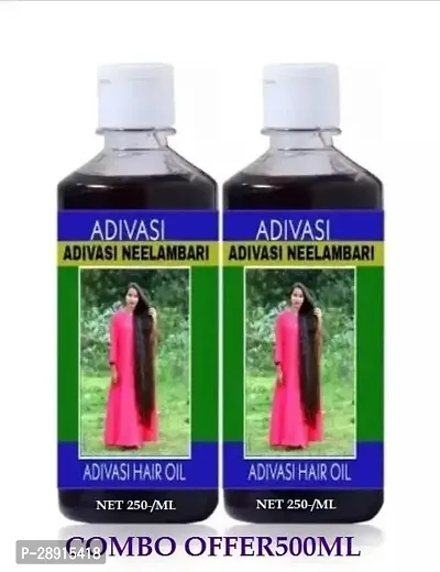 Classic Adivasi Neelambari Ayurvedic Hair Care Made By Pure Ayurvedic Herbs 7 Hair Oil 100 Ml Pack Of 2-thumb0