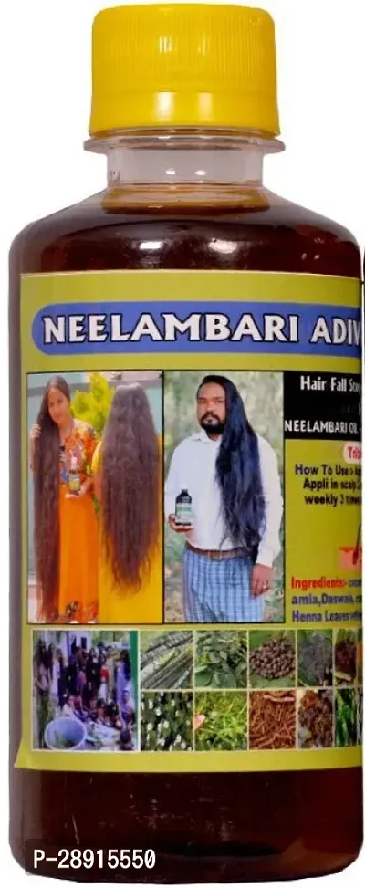 Classic Adivasi Neelambari Hair Oil 100% Natural Originalherbal Products Hair Oil 250 Ml