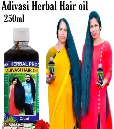 Classic Adivasi Hand Made Hair Growth Oil 250Mlb Hair Oil 250 Ml-thumb0