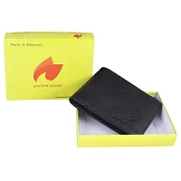 pocket bazar Men's Wallet Black Artificial Leather Money Clip (10 Card Slots)-thumb4