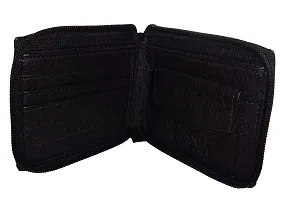pocket bazar Men's wallet Black color Artificial leather-thumb4