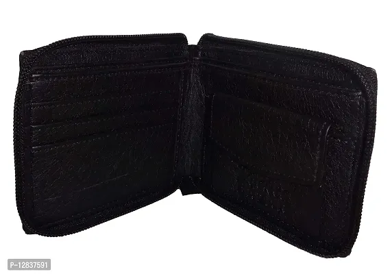 pocket bazar Men's wallet Black color Artificial leather-thumb5