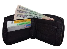 pocket bazar Men's wallet Black color Artificial leather-thumb3