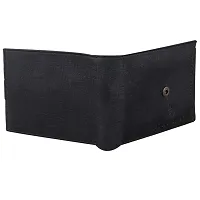 pocket bazar Men Purses || Casual || Artificial || Leather Wallet || 7 Card Slots || Wallet for Men (Black-03)-thumb2