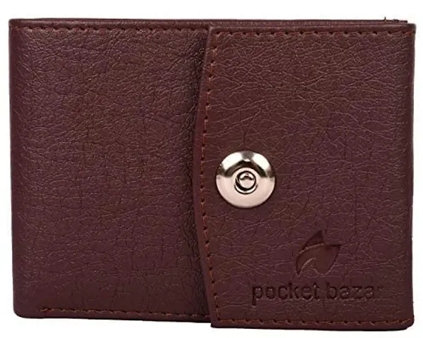 Stylish Artificial Leather Solid Wallet For Men