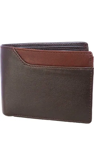 RG Mens Branded Genuine Leather Wallet RFID Blocking Bi-Fold Wallets for Man and Boys