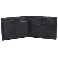 pocket bazar Men's Wallet Black Artificial Leather Money Clip (10 Card Slots)-thumb3