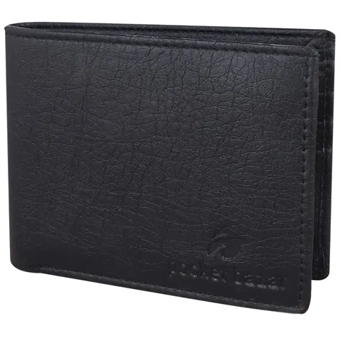 Stylish Artificial Leather Solid Wallet For Men