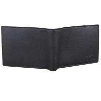 pocket bazar Men's Wallet Black Artificial Leather Money Clip (10 Card Slots)-thumb2