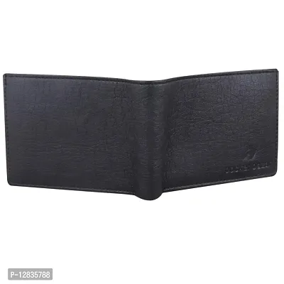 pocket bazar Men's Wallet Black Artificial Leather Money Clip (10 Card Slots)-thumb3