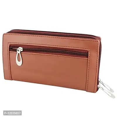 Vintage Genuine Leather Wallet Fashion Casual Solid Color - Temu