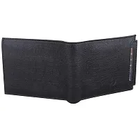 pocket bazar Men's Wallet Black Artificial Leather Wallet ATM (7 Card Slots)-thumb2