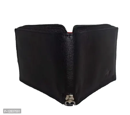 pocket bazar Men's wallet Black color Artificial leather-thumb2