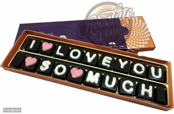 Classic Chocolate Box Gift Pack For Birthday, Valentine Day Husband -Handmade Chocolates Bars (200 G)-thumb2