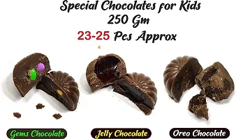 Classic Andmade/Homemade Chocolate Gift Pack For Kids (250 G)-thumb3
