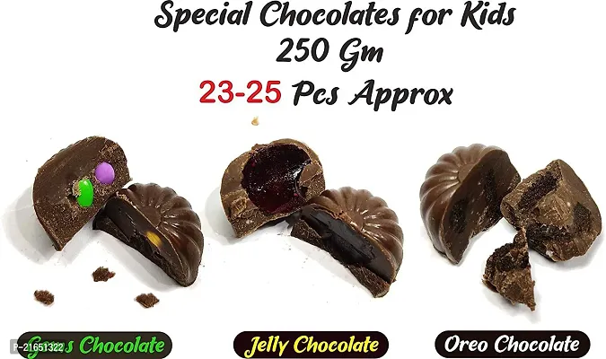 Classic Andmade/Homemade Chocolate Gift Pack For Kids (250 G)-thumb4
