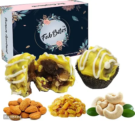 Classic Pineapple Chocolate Healthy Dry Fruit Ladoo Sweets Pack (400 G)