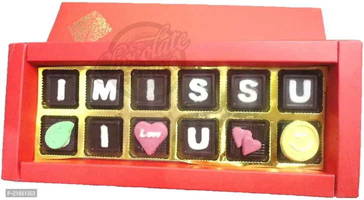 Classic Miss You Gift- I Miss You I Love You Chocolate (150 G)